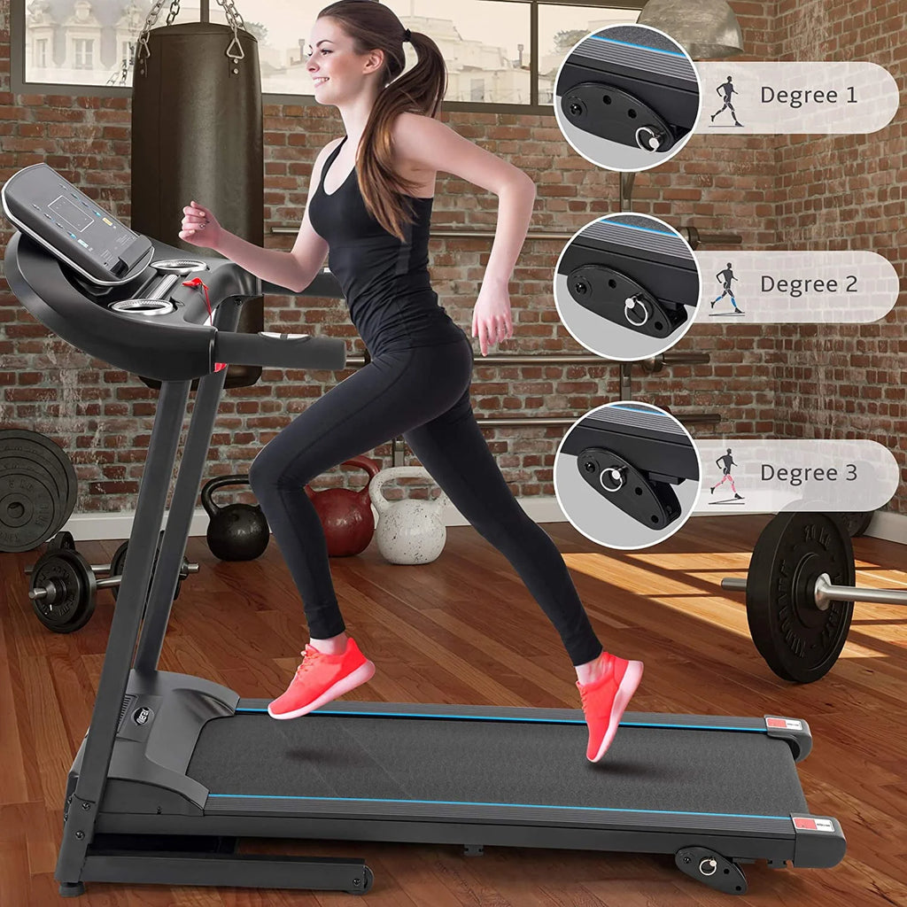 Folding 2.5HP Electric Treadmill with Incline N153255