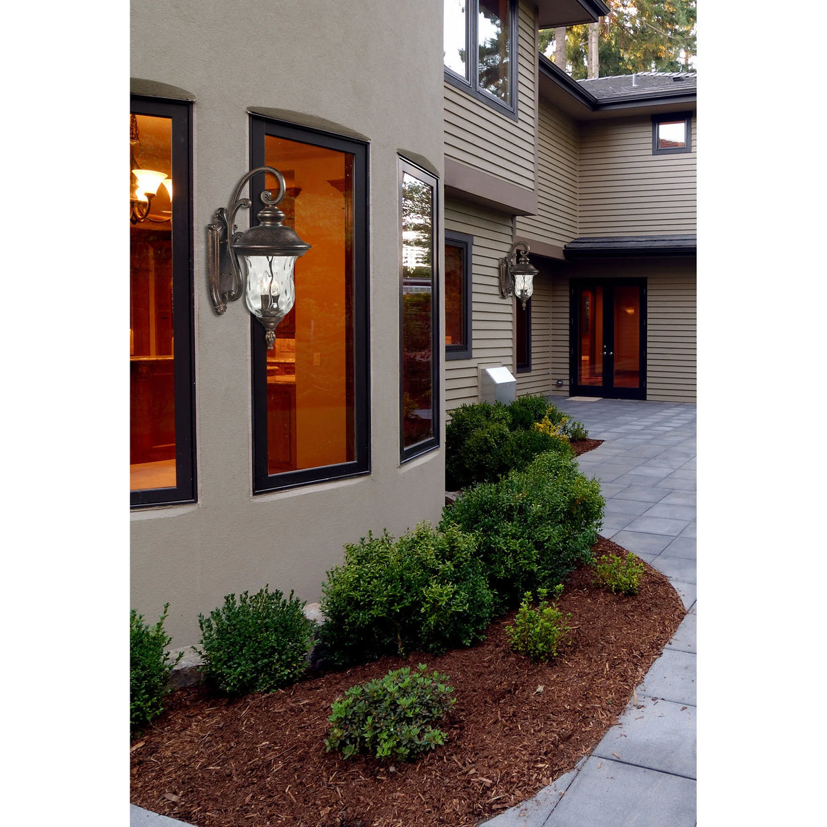 2-Light Outdoor Wall Sconce E5854