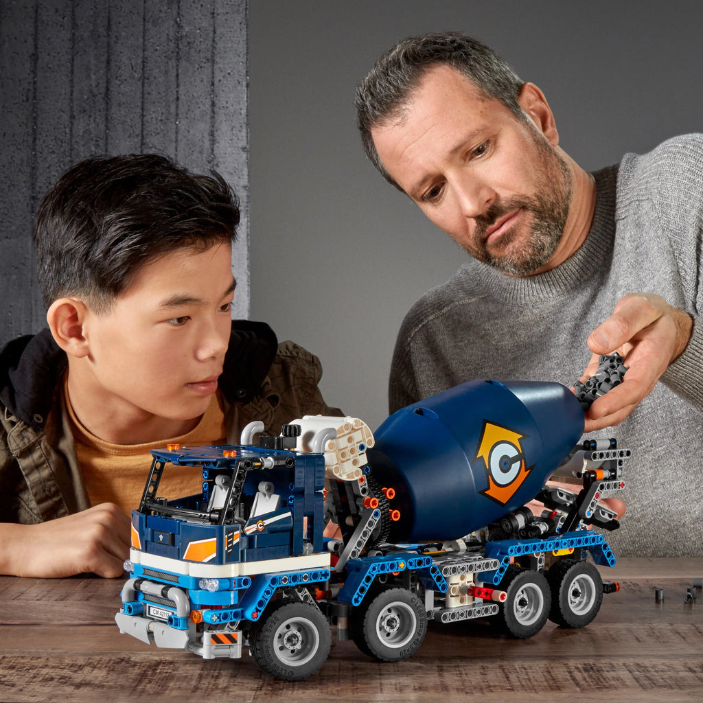 Concrete Mixer Truck Building Set P4429