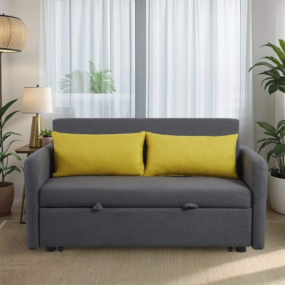 Convertible Sofa Bed with Pull Out Sofa Bed T980