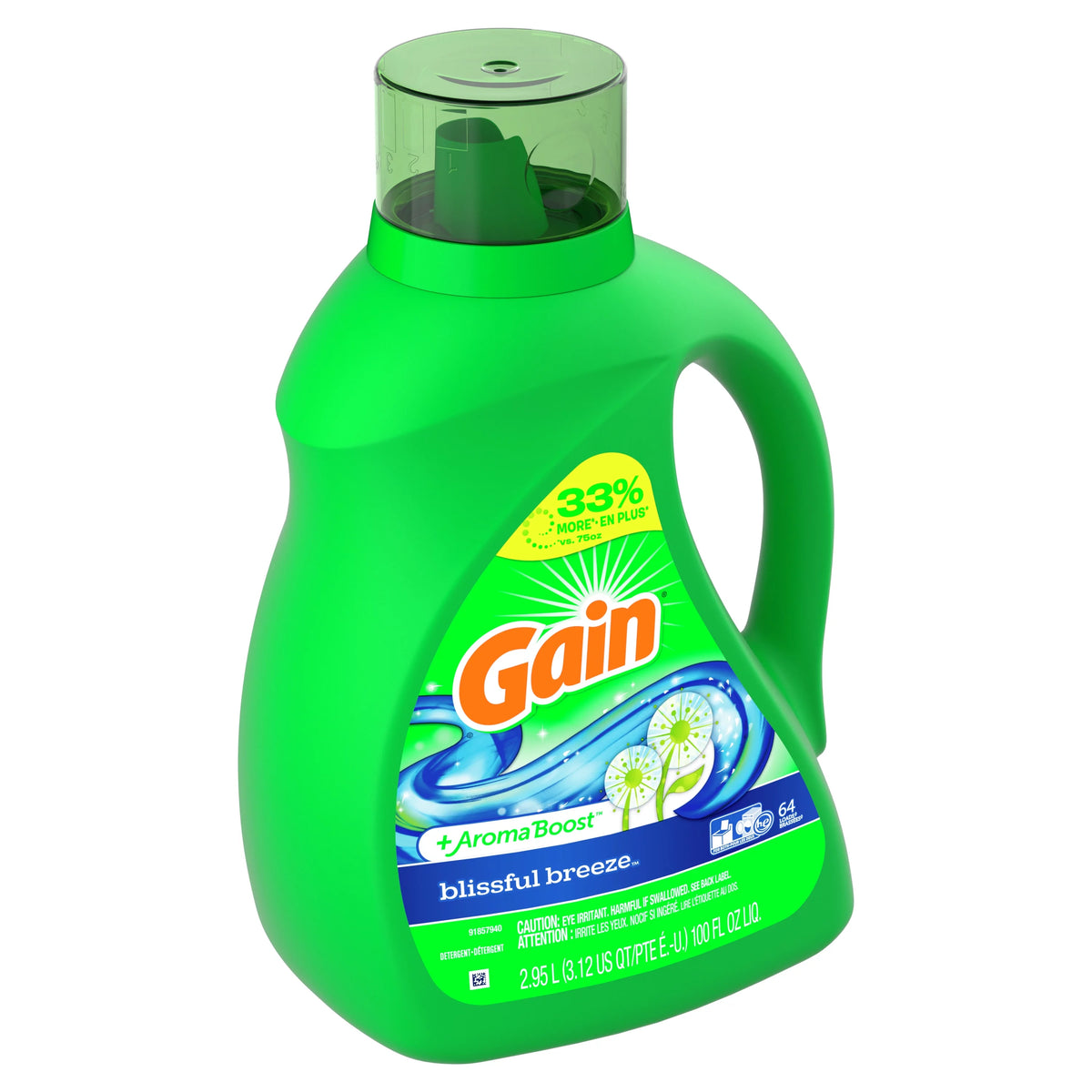 Liquid Laundry Detergent 64 Loads 100 Fl Oz B669707