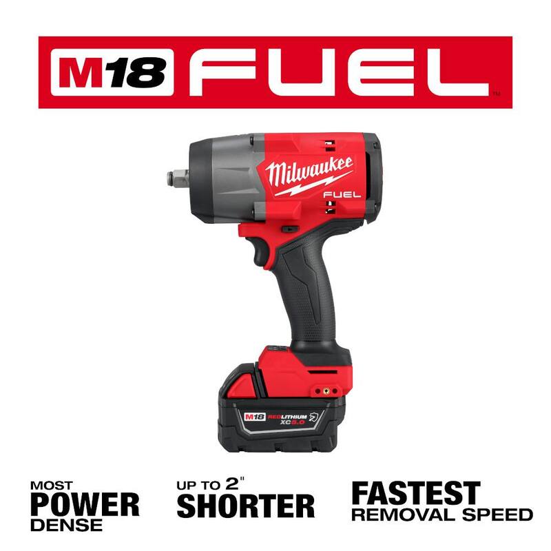 18V Lithium-Ion Brushless Cordless 1/2 in. Impact Wrench Kit Z43862