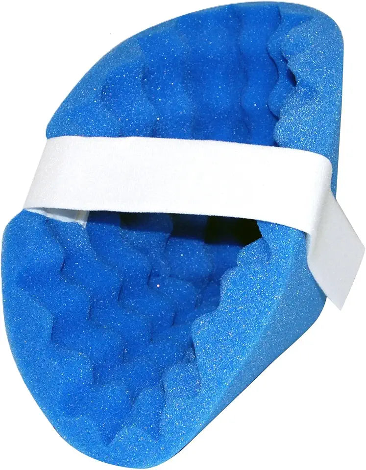 Universal Convoluted Foam Heel Protector with Hook and Loop Closure H526