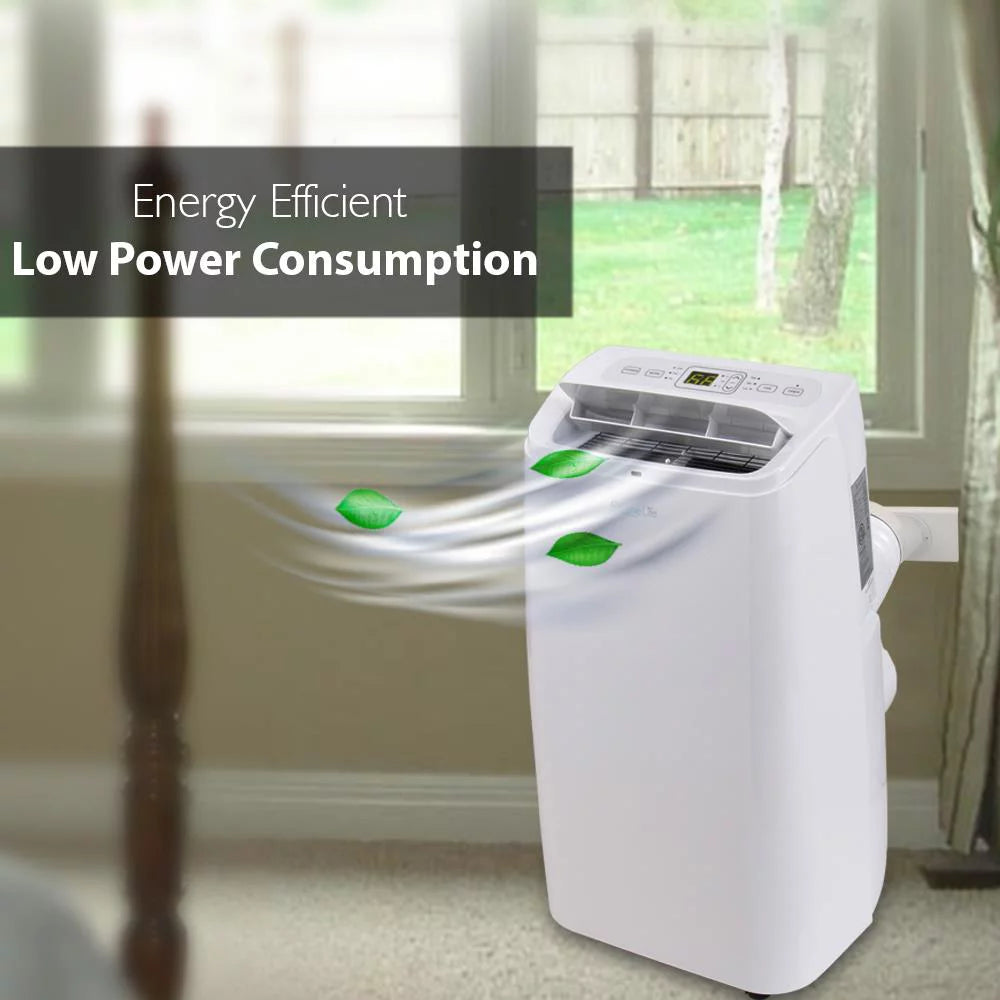 Portable Air Conditioner with Built-in Dehumidifier and Fan Modes, 12,000 BTU N1249