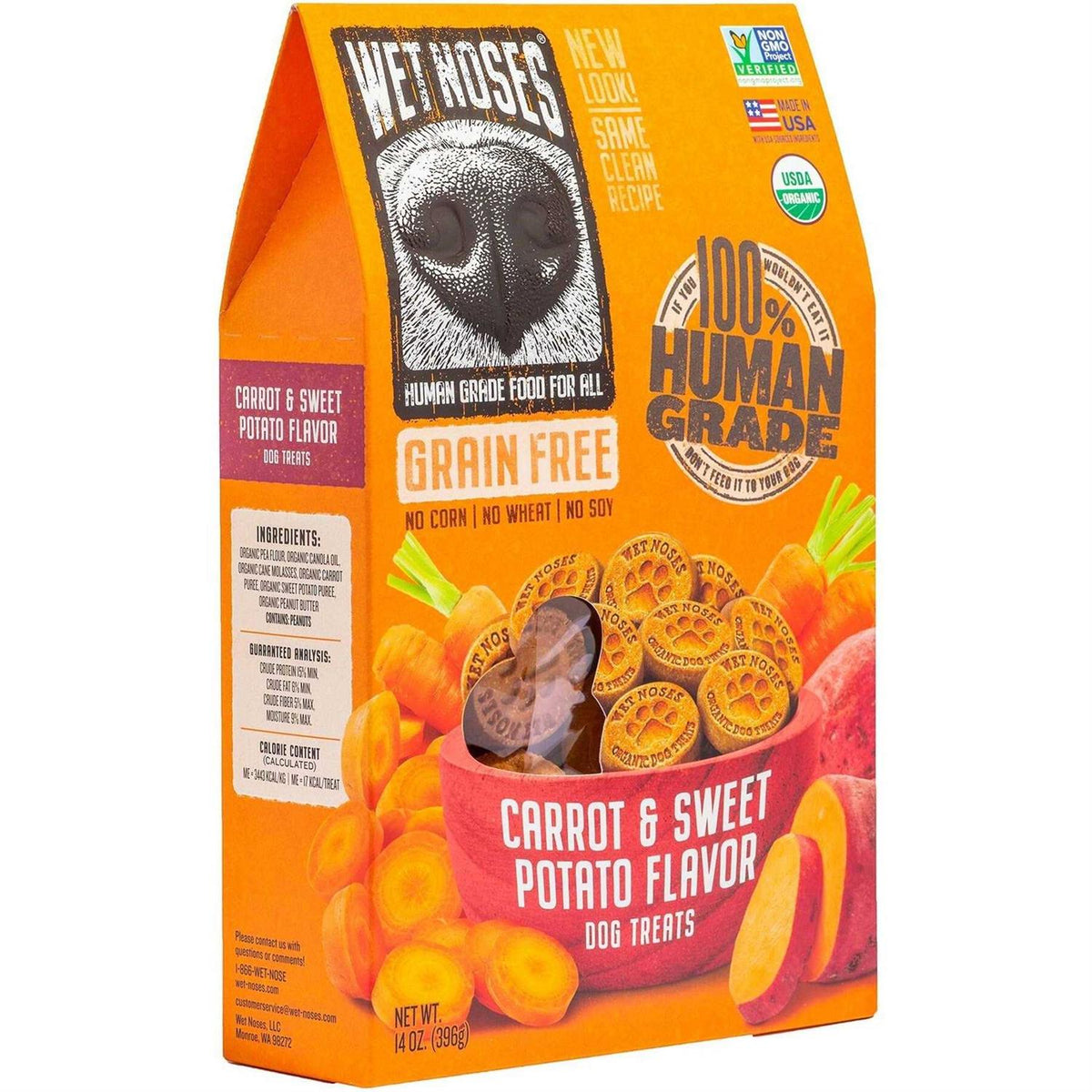 Grain Free Carrot & Sweet Potato Dog Treats Y6692
