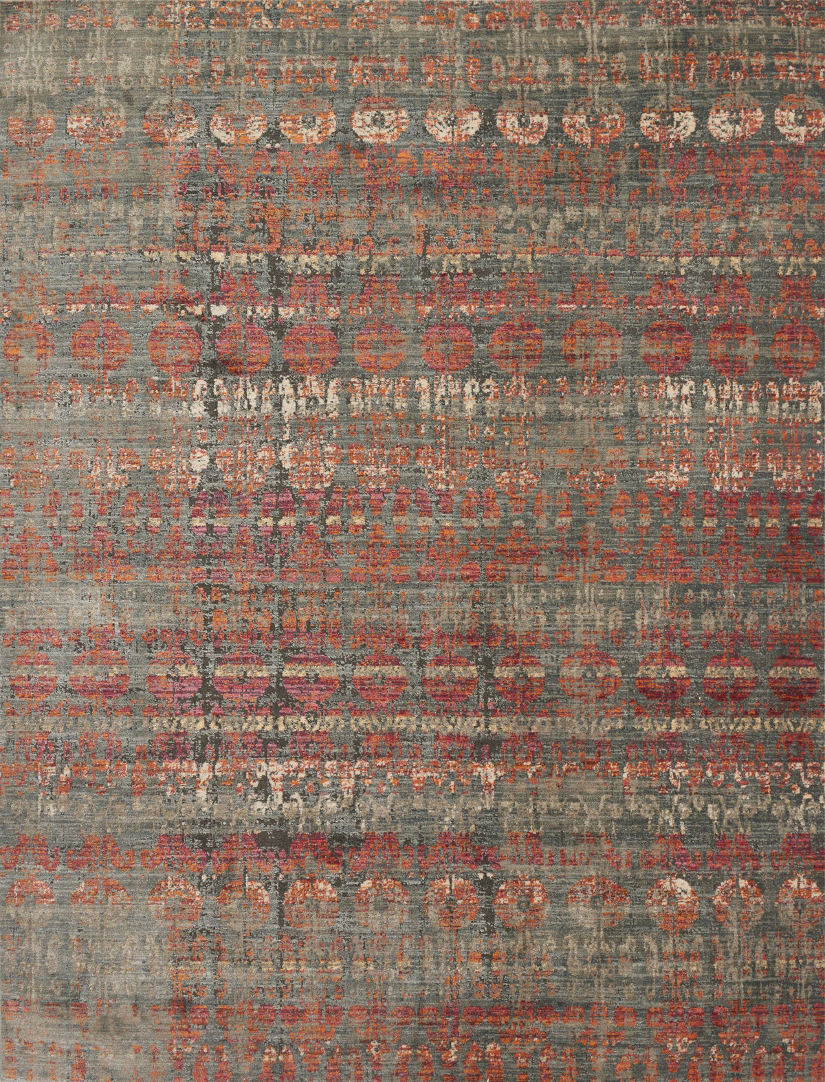 Steel Sunrise Rug A6257
