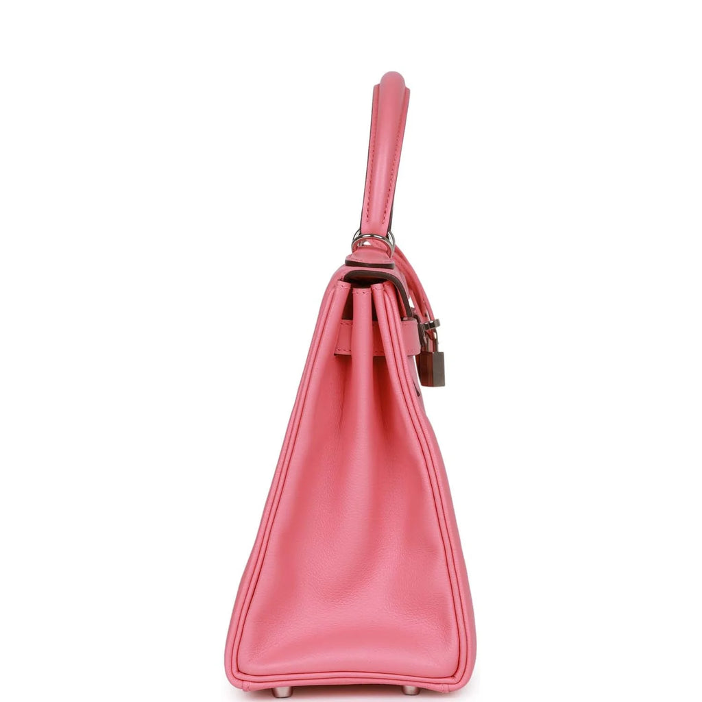 Rose D'Ete Verso Evercolor Palladium Hardware Handbag M7211