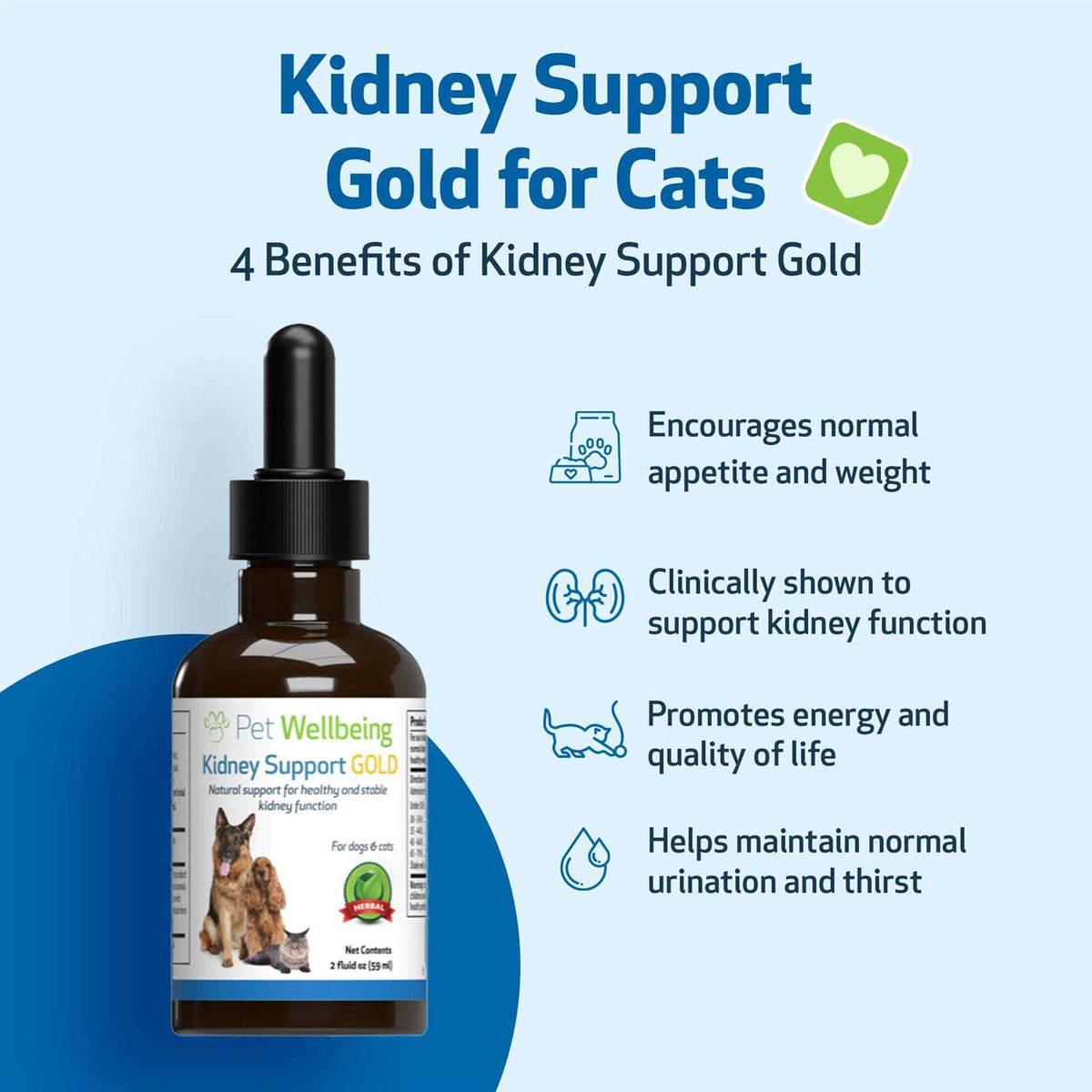 Kidney Support Gold for Dogs G4135