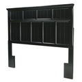 Twin Headboard Black Wood Finish T198