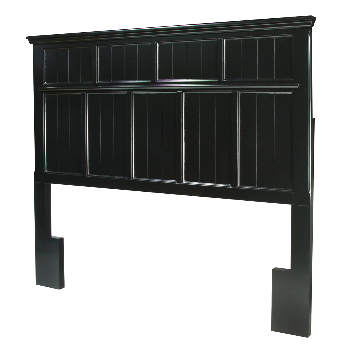 Twin Headboard Black Wood Finish T198