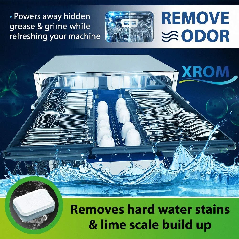 Dishwasher Cleaner and Descaler, 6 Treatments W983686