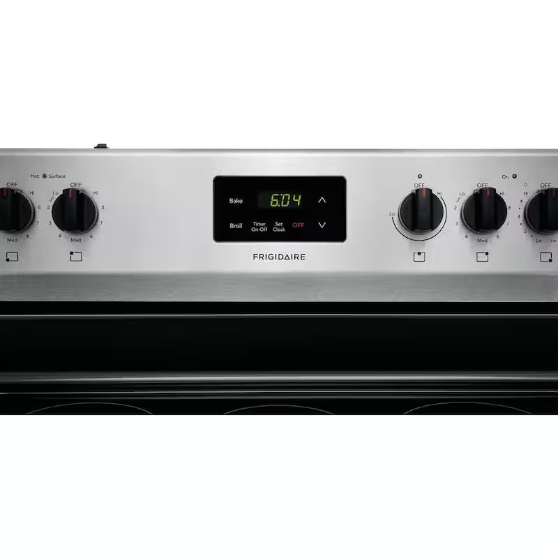 5 Element Freestanding Electric Range in Stainless Steel N672
