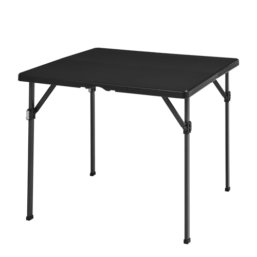 Black Portable Folding Dining Table F82863