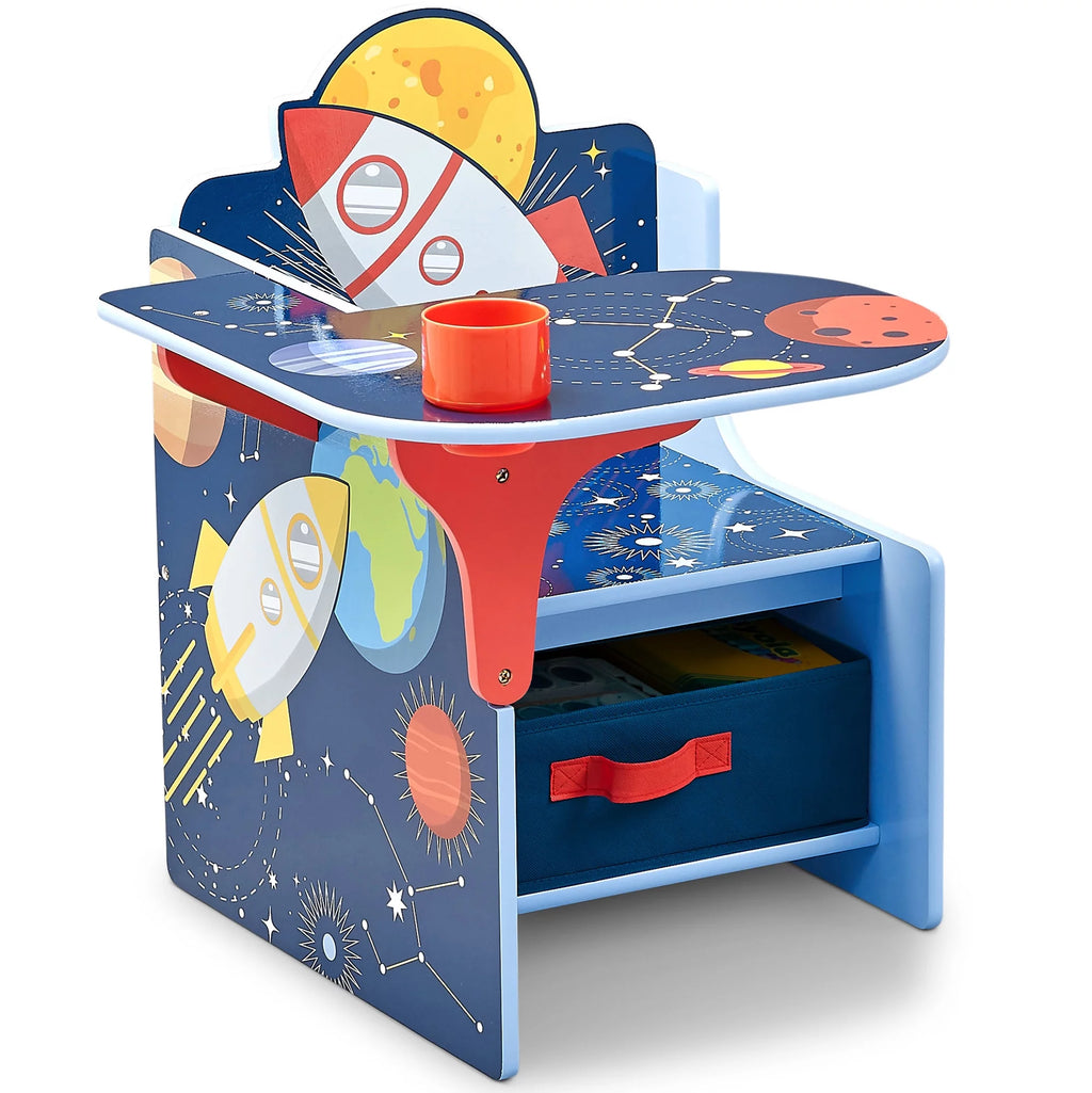 Chair Desk with Storage Bin O4469
