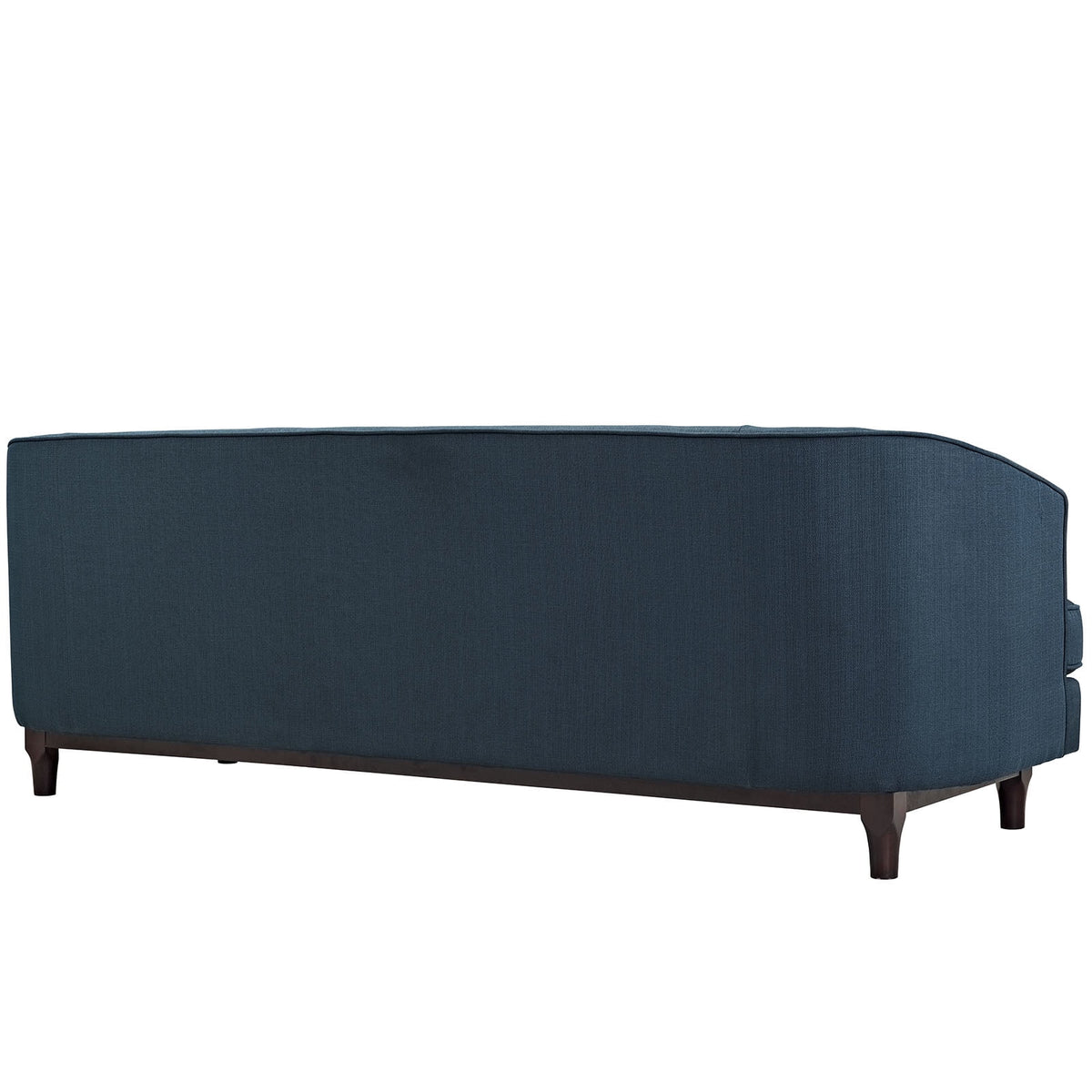 Navy Blue Fabric Sofa B59437
