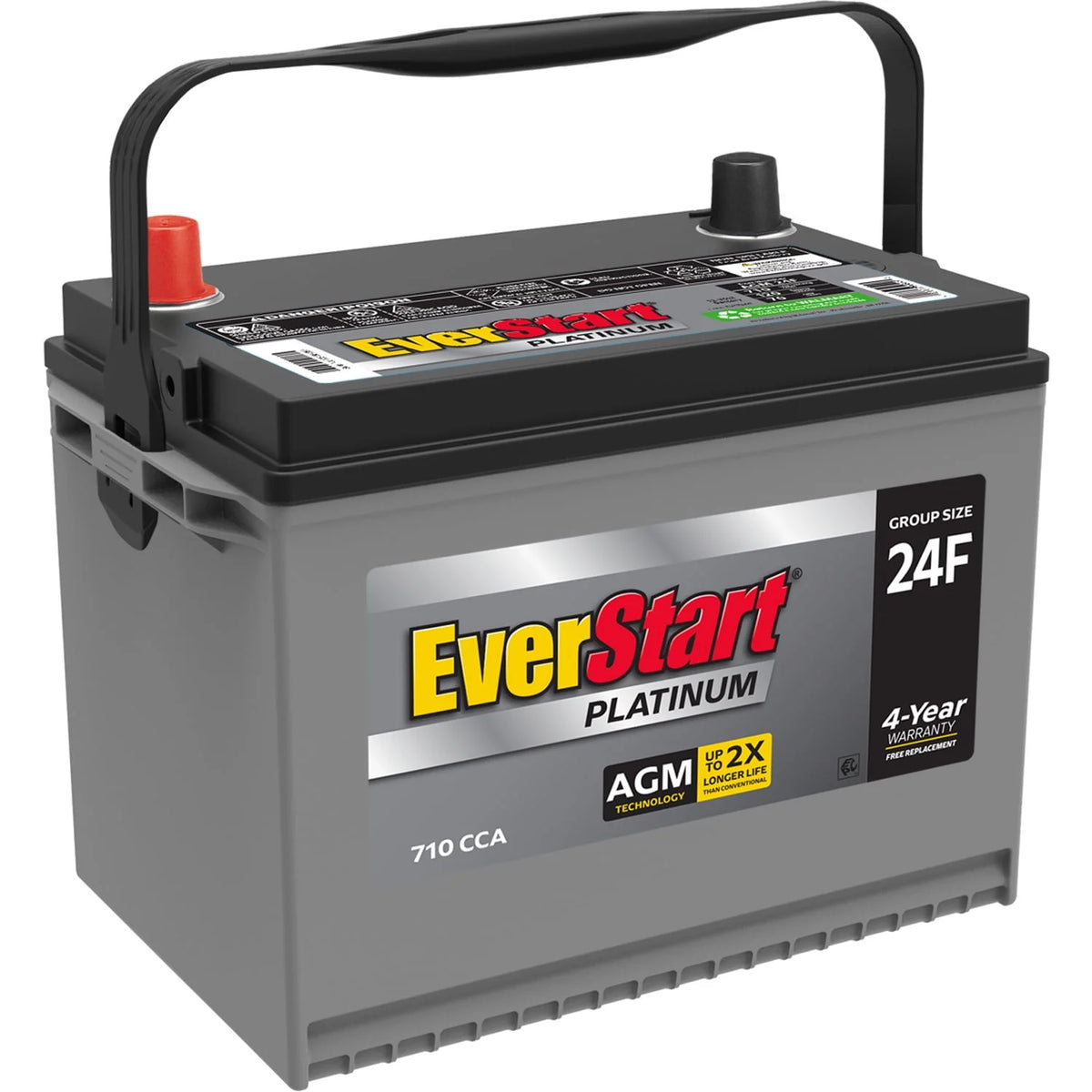 AGM Automotive Battery Group Size 24F 12 Volt 710 CCA X77193