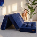 Black 6 Inch Full Foam Folding Mattress P8518