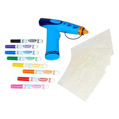 Battery-Powered Sprayer with 8 Washable Markers & 5 Stencils Craft Set P98563