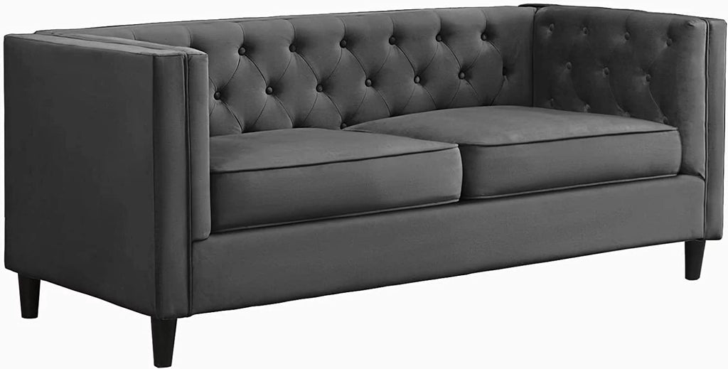 Velvet 3-Seater Sofa Y716