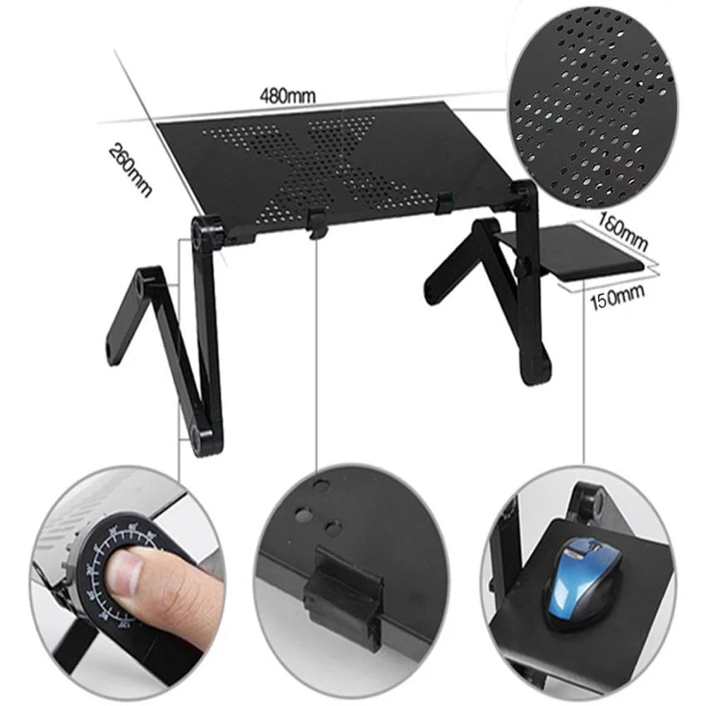 Foldable Laptop Desk with Mouse Pad Q941