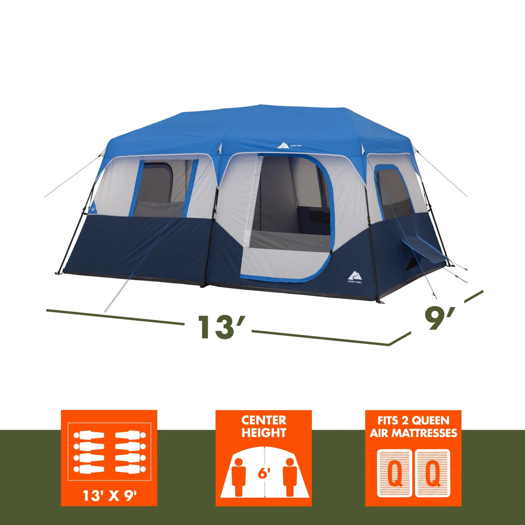 13' x 9' 8-Person Cabin Tent W2983