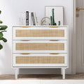 3 Drawer Rattan Wooden Dresser Z619192