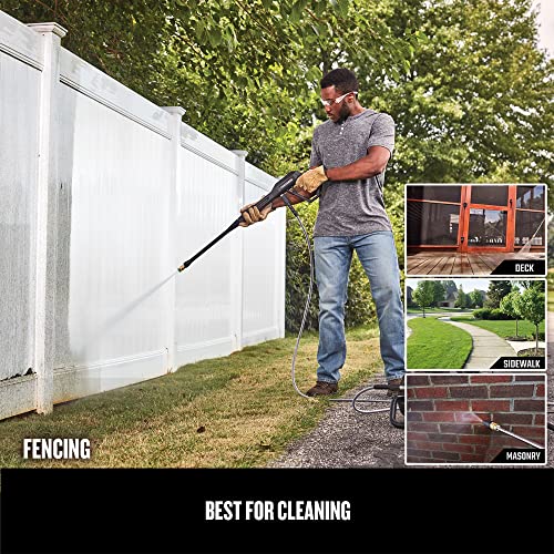 Electric Pressure Washer, Cold Water, 1900 PSI, 1.2 GPM, Corded D4985