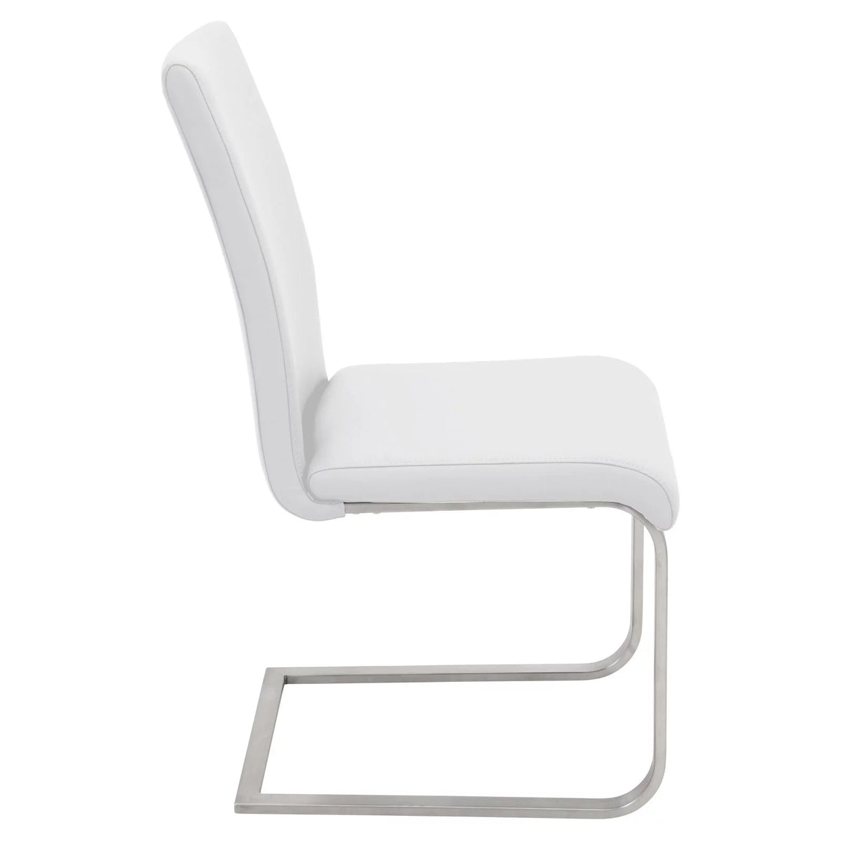 Set Of 2 White Dining Chair E793