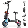 Electric Scooter 5600W Dual Motor 50MPH 45Miles 11" Off Road Folding J926083