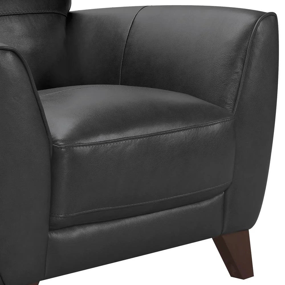 Modern Leather Accent Chair A5025
