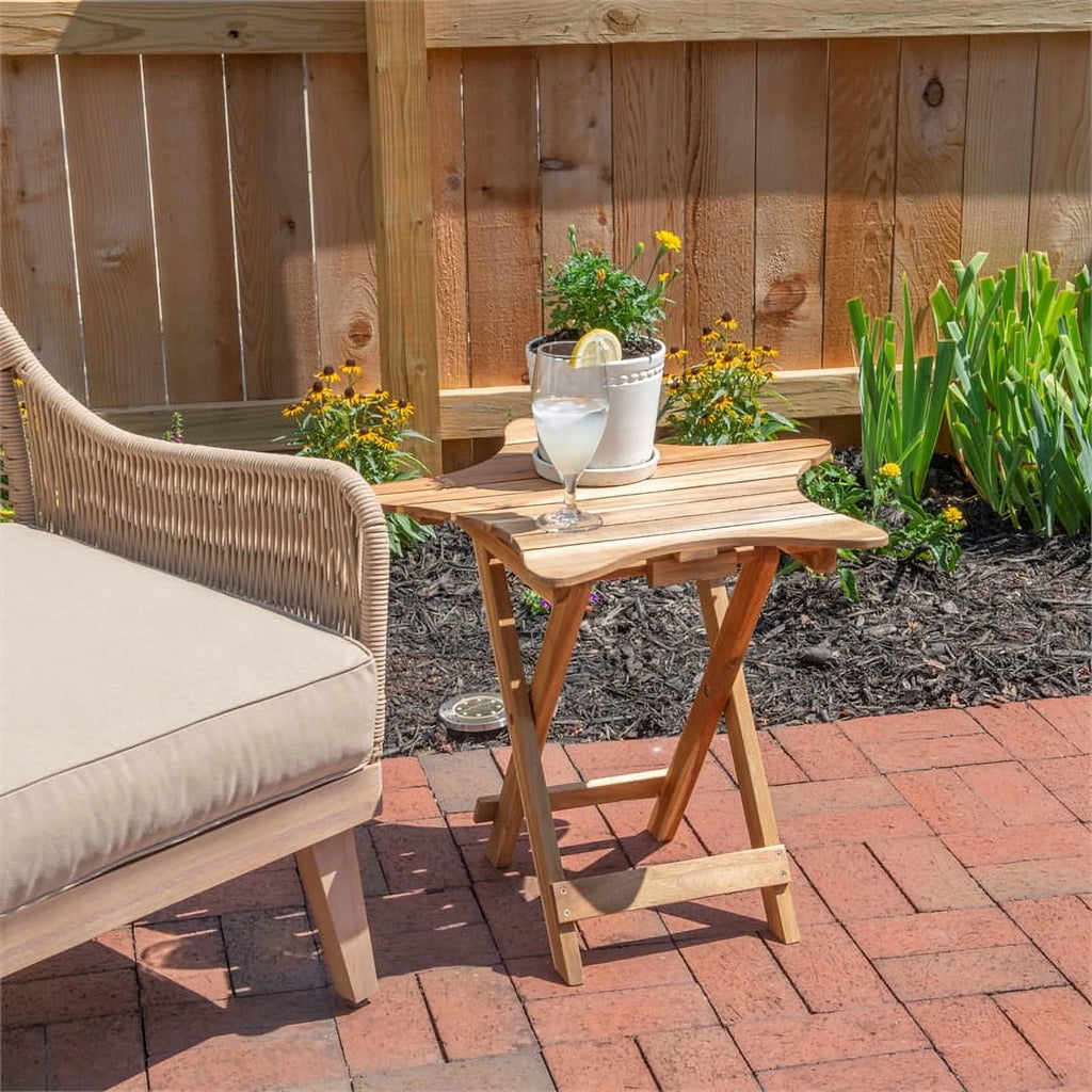 Acacia Wood Outdoor Folding Table T416335