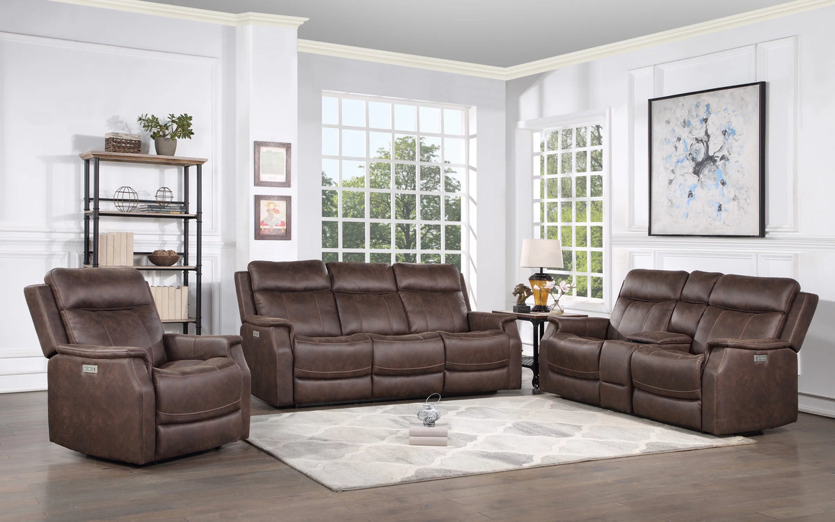 Dual-Power Recliner with USB Charging C85190