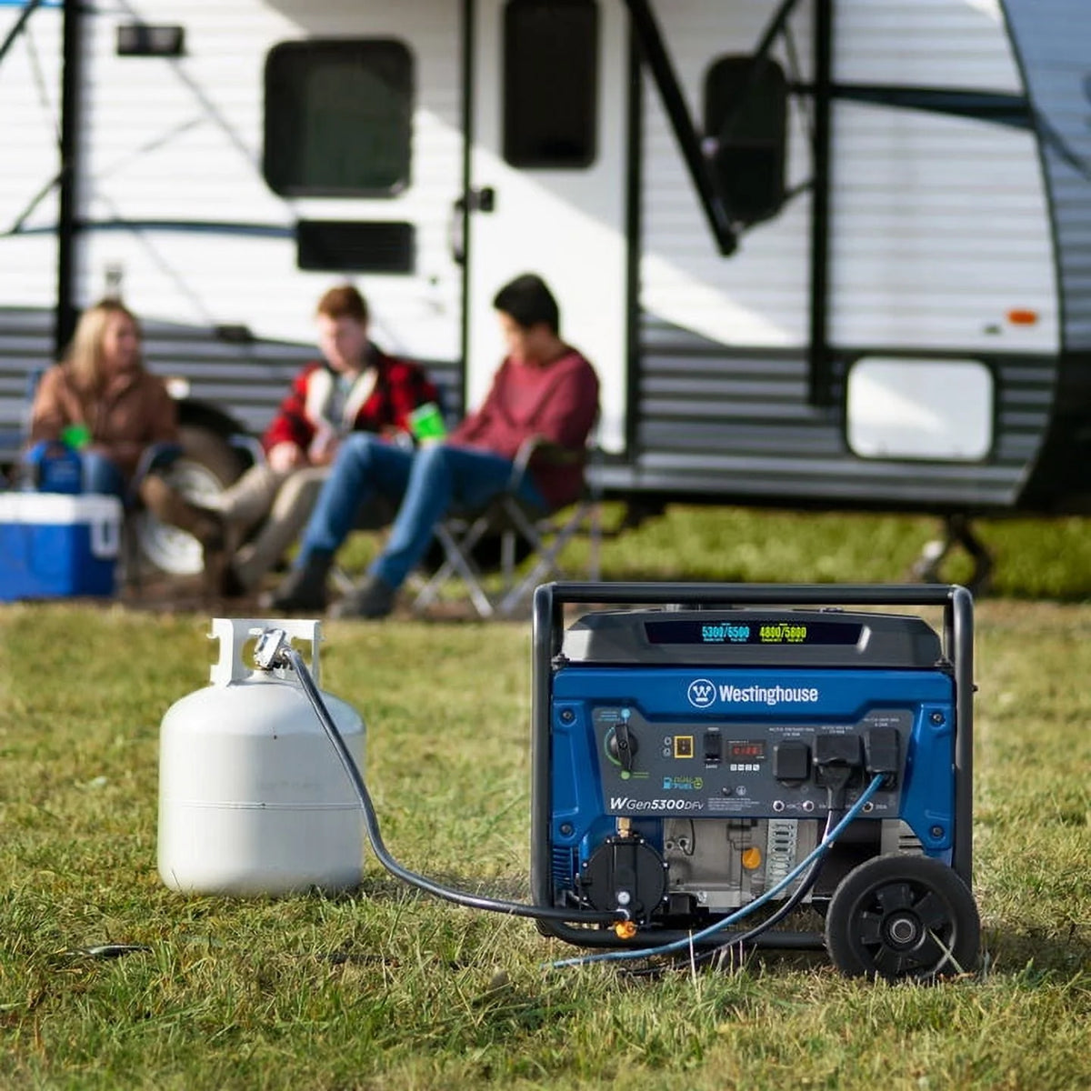 Portable Dual Fuel Generator E127017