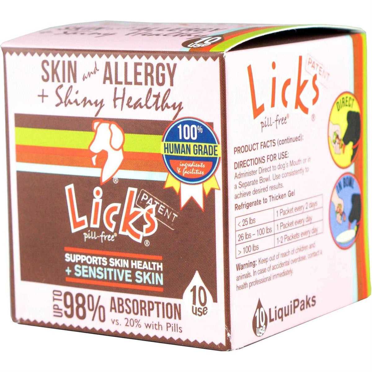 Pill-Free Skin & Allergy Dog Supplement X99812