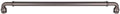 Gray 18" Length Metal Appliance Pull J4607