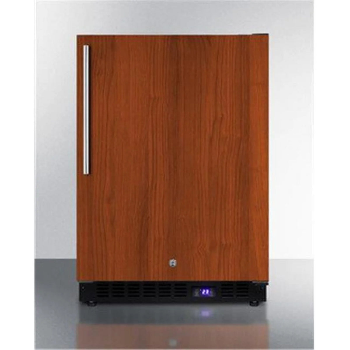 Black Freestanding Upright Freezer Y65145