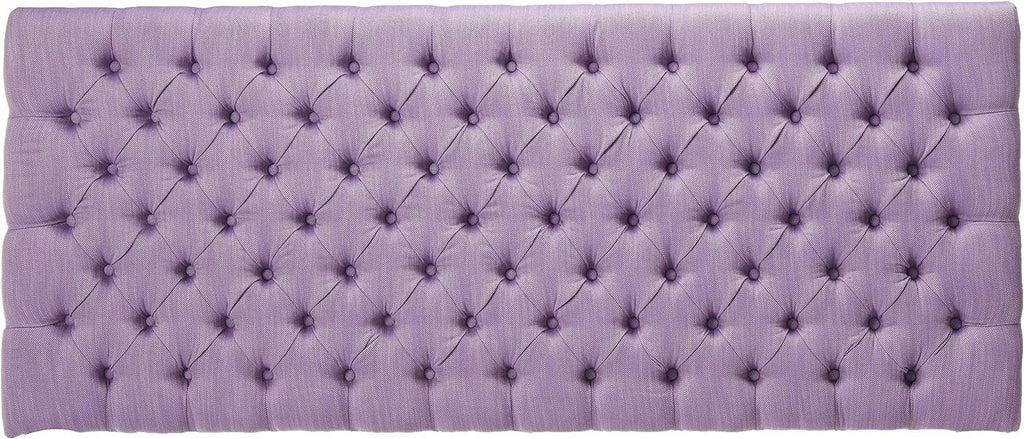 Fully Upholstered Light Purple Queen Full Headboard L455411