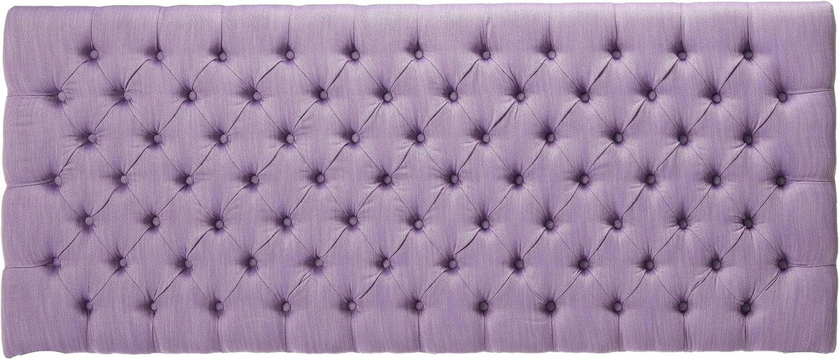 Fully Upholstered Light Purple Queen Full Headboard L455411