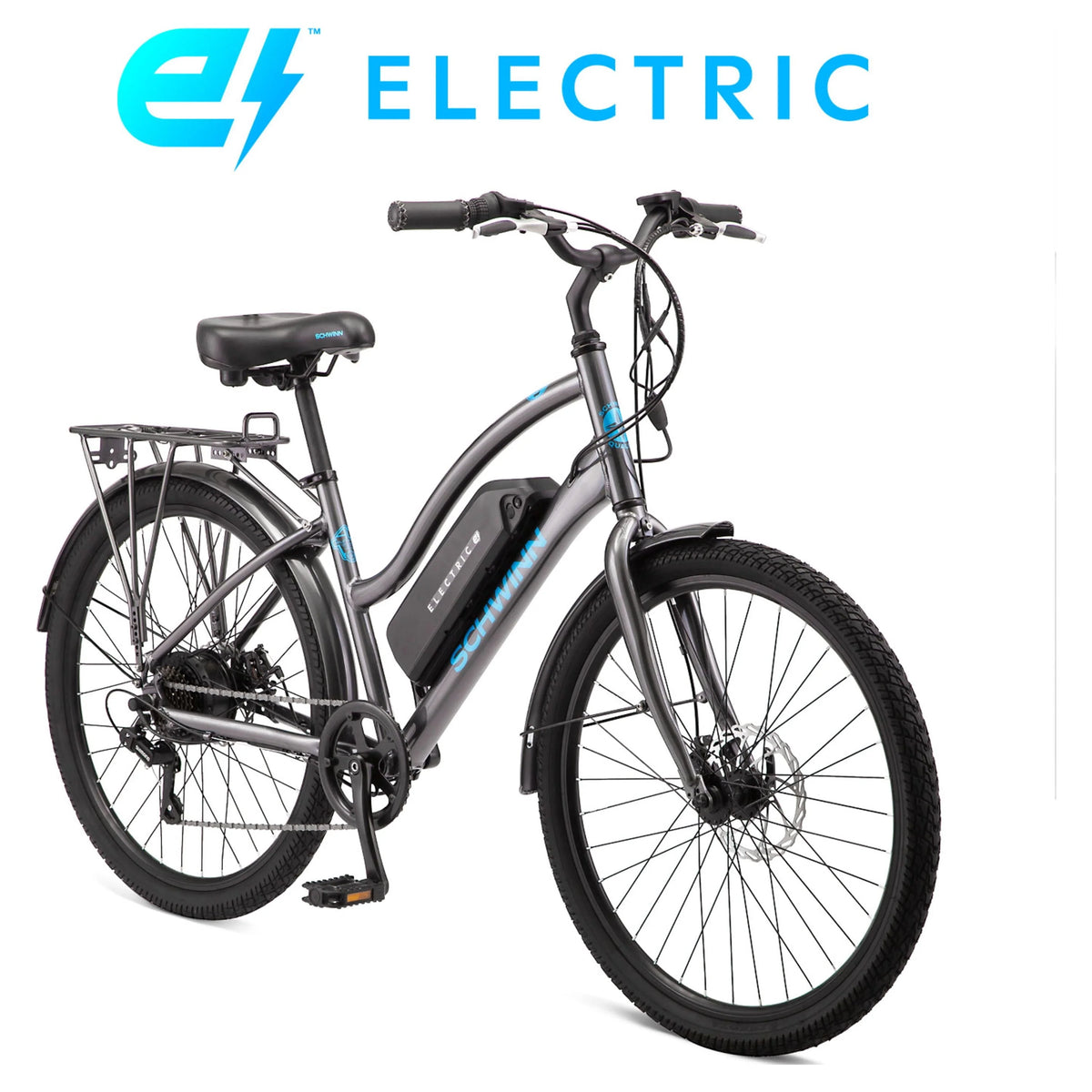 26-in. Low Step Cruiser Electric Bike 250w Motor E77172