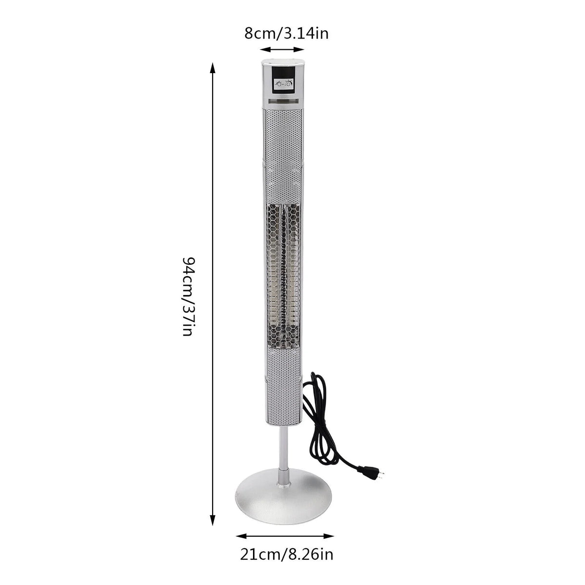 Electric Infrared Tower Space Heater M60174