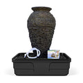 Medium Stacked Slate Urn Water Fountain Kit U922971