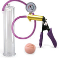 Purple Silicone Penis Pump Kit with 12" x 2.75" Cylinder W223